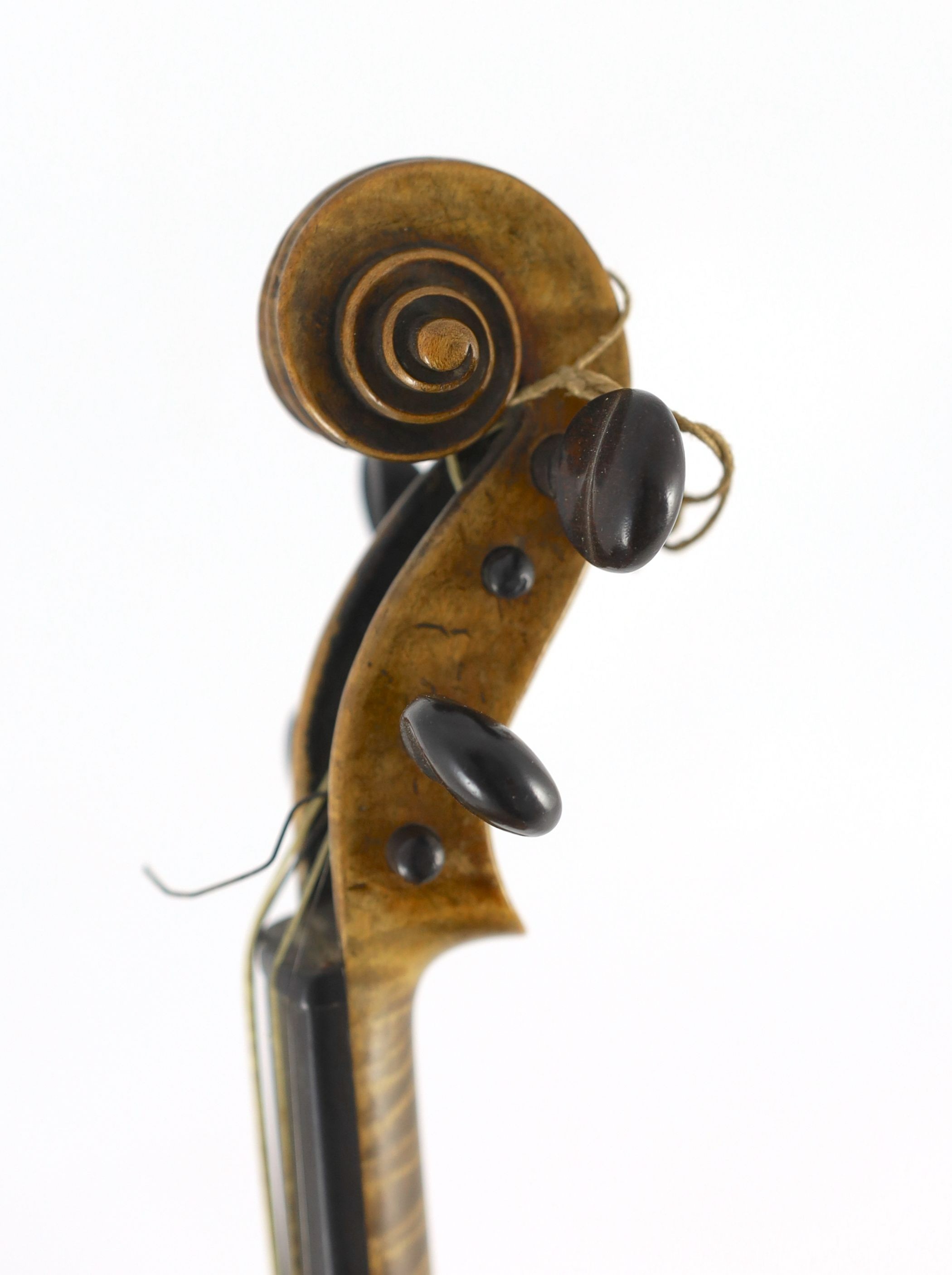 A Louis Lowendall Maggini violin, label inscribed and dated 1884, cased